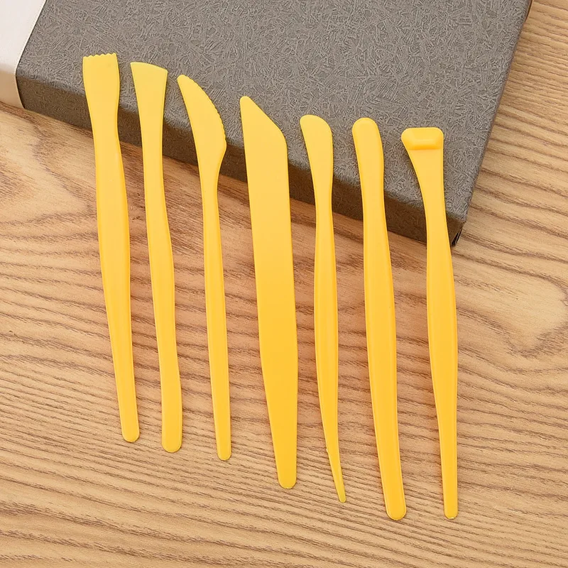 

New Style Plastic Fine Art Scraping Pigment Color Painted Tool Clay Sculpture Knief Carving Knife