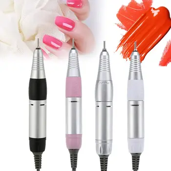 

4 Colores Electric Nail Art Drill Pen Handle File Polish Grind Machine Handpiece Manicure Pedicure Tool Nail Art Accessories