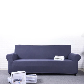 

1pc Elastic L Type Solid Color Sofa Cover Home Living Room Slipcovers Sofa Waterproof Couch Protector