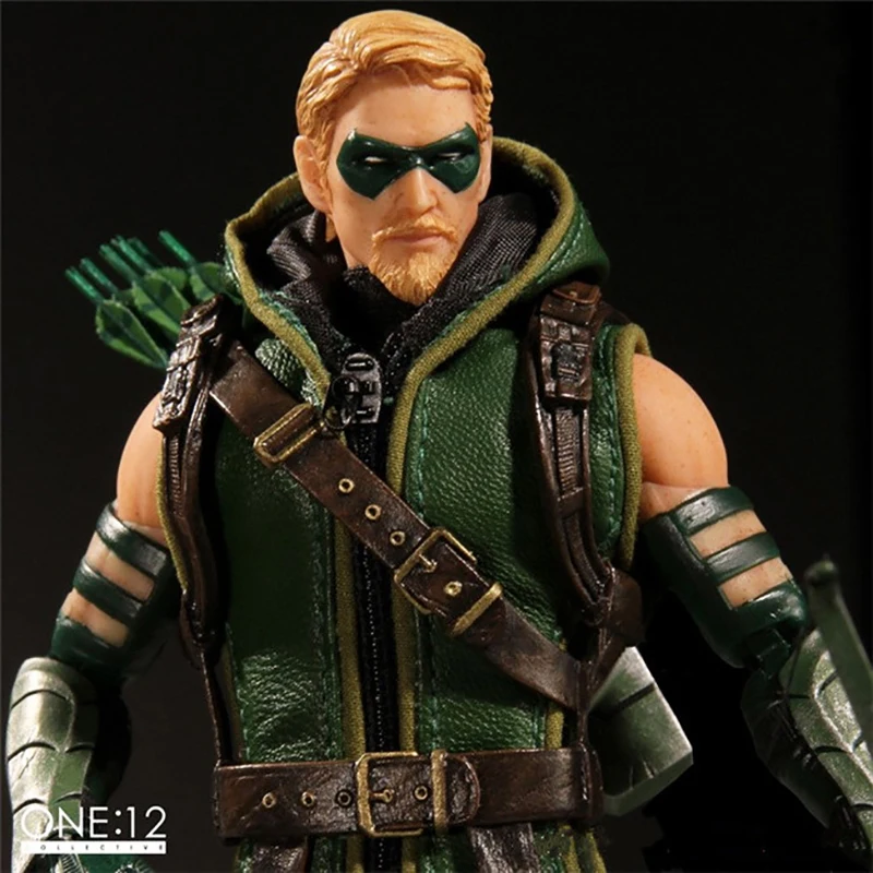 6 дюймов 15 см Mezco DC Comics Зеленая Стрела One: 12 Коллекционная фигурка игрушка кукла подарок для детей