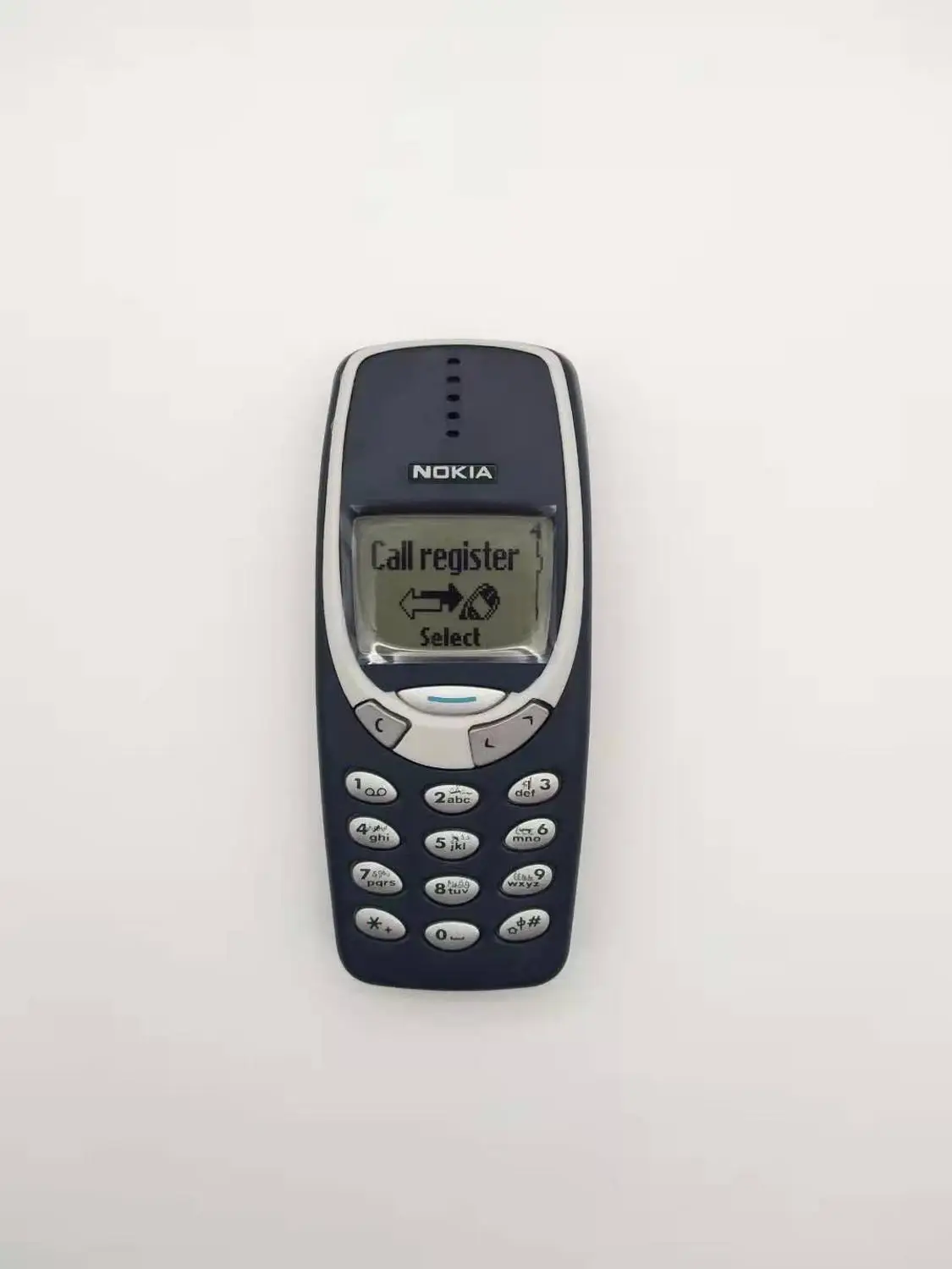 3310 мобильный телефон разблокированный Nokia 3310 дешевый телефон 2G GSM Поддержка Русский и арабский клавиатура мобильный телефон - Цвет: Dark blue