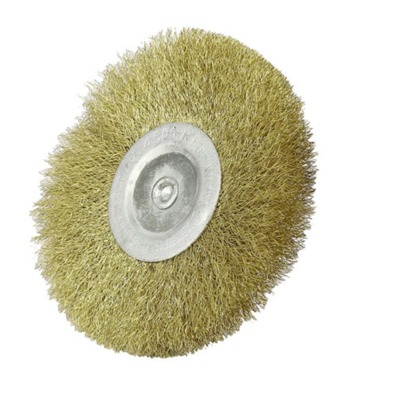 

Steel Wire wheel brush Metal Cleaning Rust Removal Sanding Grinder Deburring Derusting Rotary