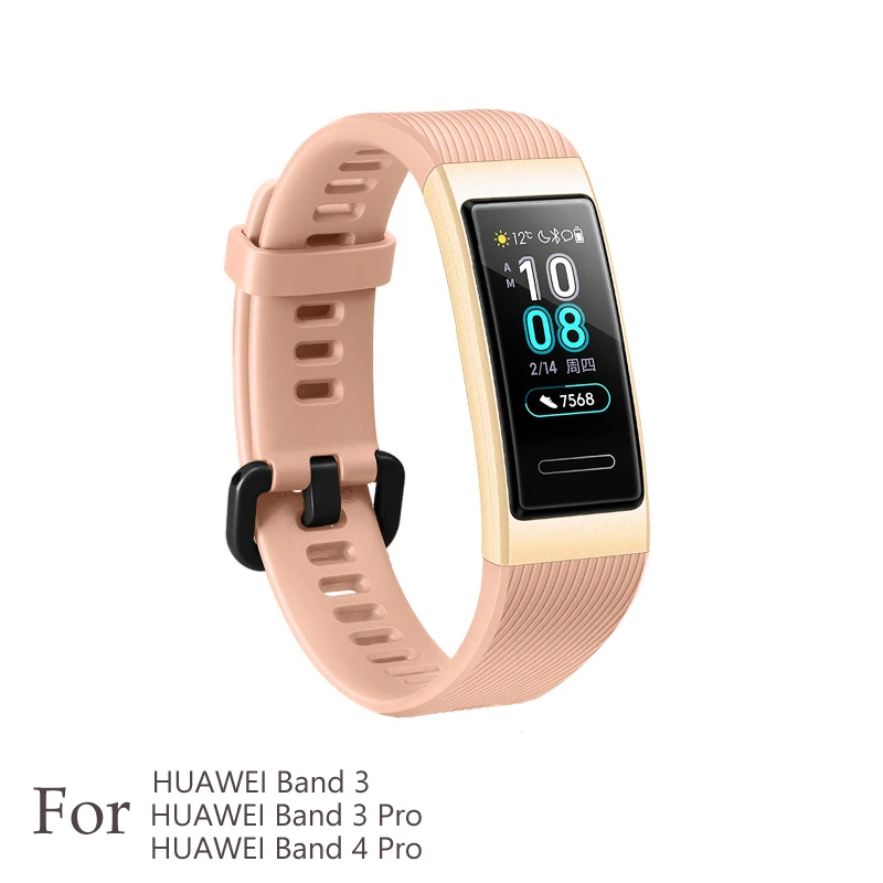 Силиконовый ремешок для huawei band 3 pro, сменный Браслет для huawei Band 4 pro, Смарт-часы, браслет, ремешок, аксессуары - Цвет ремешка: 7095