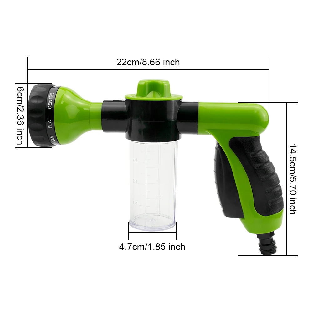 High Pressure Washer Foam Generator Car Wash Foamer Water Gun With Foam Nozzles Auto Cleaner Cleaning Gun Detailing Accessories