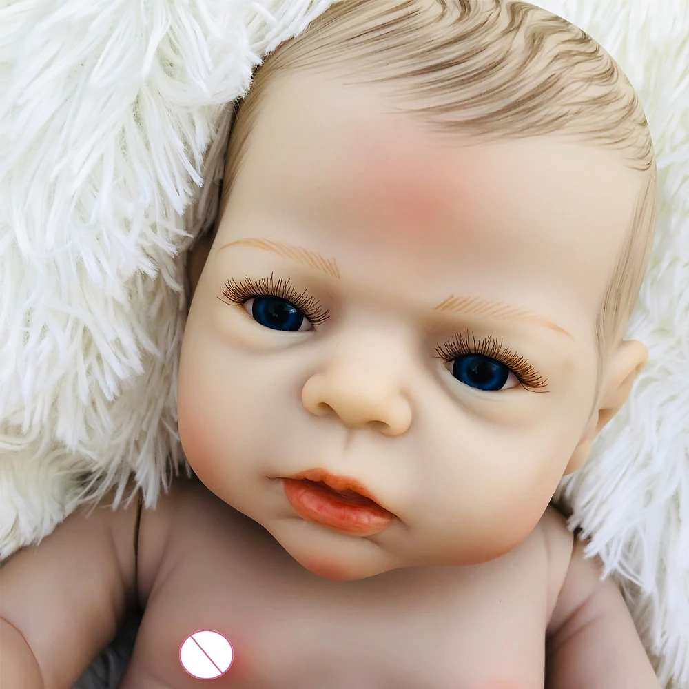 22 дюймов Bebes Кукла Reborn Girl полностью силиконовая виниловая Кукла reborn baby куклы безголовая Реалистичная кукла-Новорожденный игрушка кукла для детских подарков