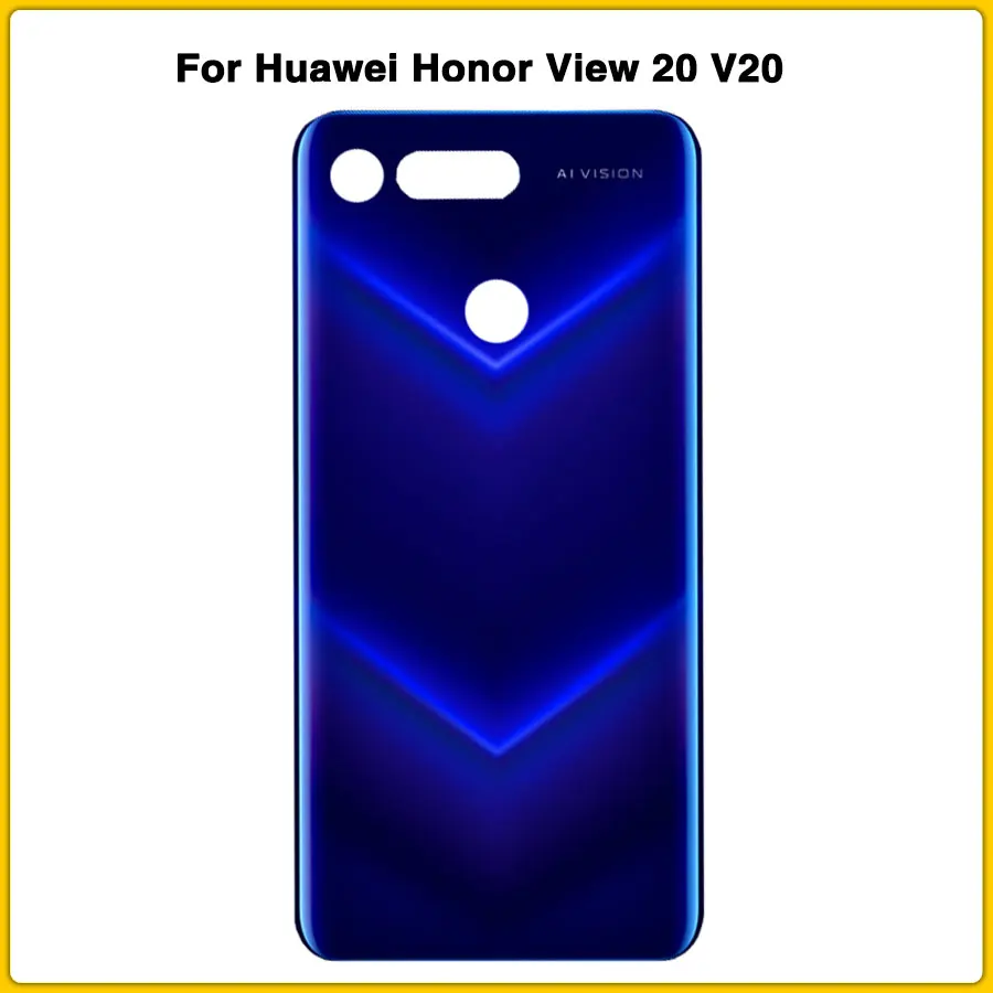 V20 сзади Корпус чехол для huawei Honor вид 20 V20 Батарея крышка задней стороны специально для Корпус задний Чехол Батарея чехол Запчасти для авто