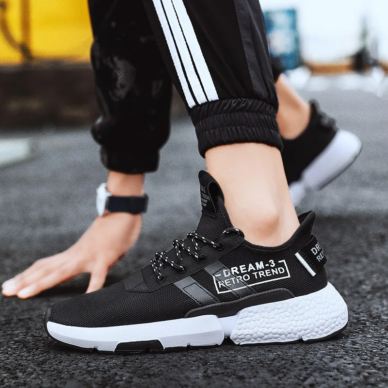 

Hot Selling Korean-style Versatile Casual Men Running Shoes Breathable Shoes Trend Wear-Resistant Athletic Shoes