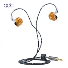 QDC Live 8 единиц сбалансированные арматурные наушники-вкладыши звукоизоляция сильные басы Наушники