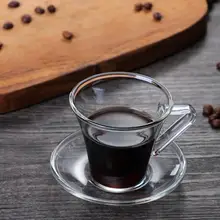 Инновационный двойной изоляцией Стекло чашки термостойкие Стекло ручка чашки для Чай Кофе латте эспрессо кофе со льдом Чай молока