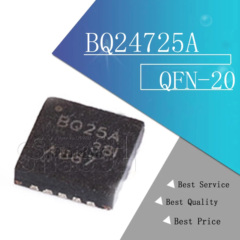 5 шт. BQ24725A QFN-20 BQ25A BQ24725ARGRR новый оригинальный QFN | Электронные компоненты и