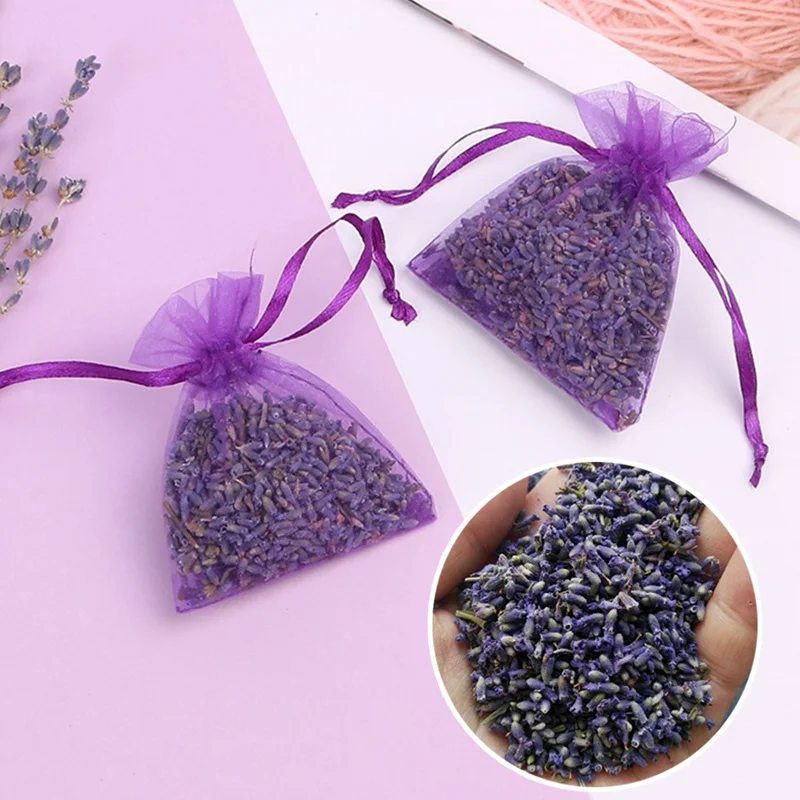 Natural Lavender Scented Sachets Bag Dried Flower Sachet Bag