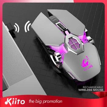

K13 Wireless Gaming Mouse 2.4G Bluetooth 5.0 USB Rechargeable Backlight Mute Mice 2400 DPI Computer Accessories