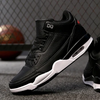 

Breathable 2020 Basketball Shoes Men High-top Sports Air Cushion Sneakers New Hombre Athletic Men's Shoes Comfortable Sneakers