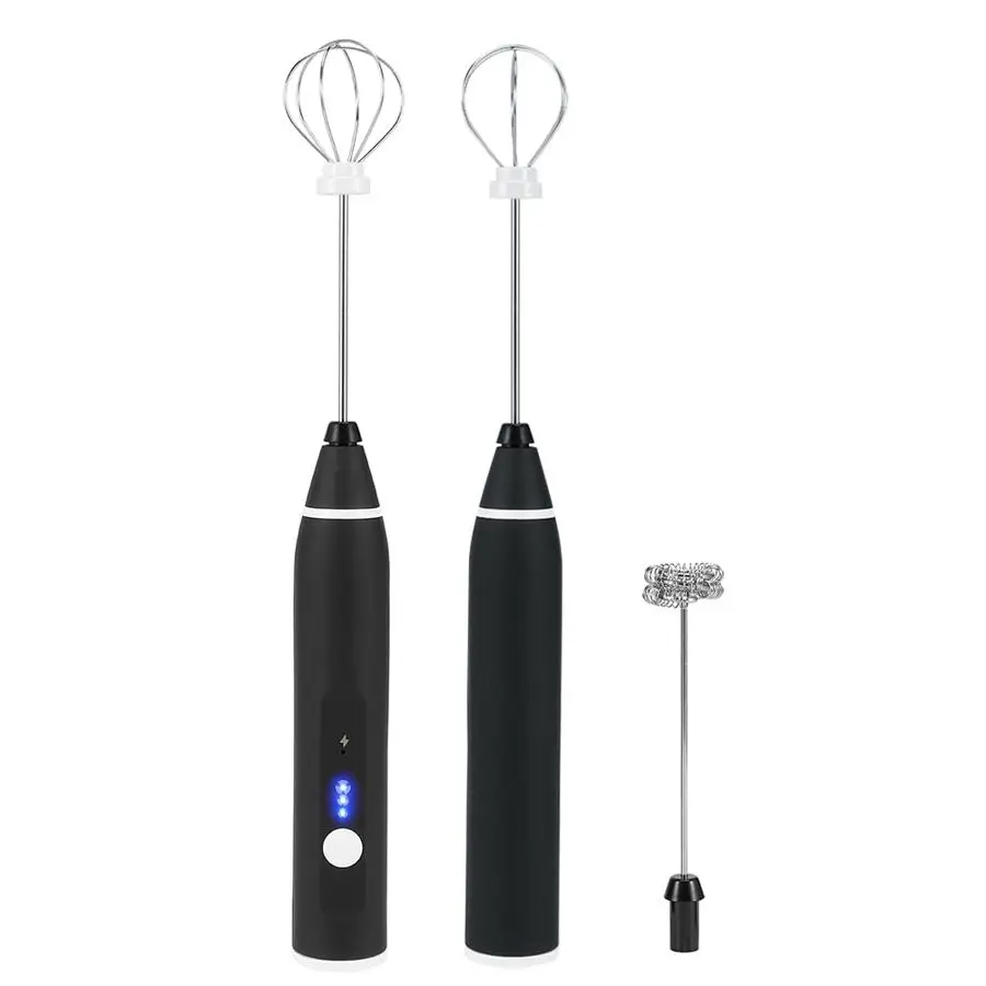 3 in 1 Handheld Electric Milk Frother Whisk Foam Maker Egg Mixer GDL