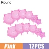 12 PCS Pink
