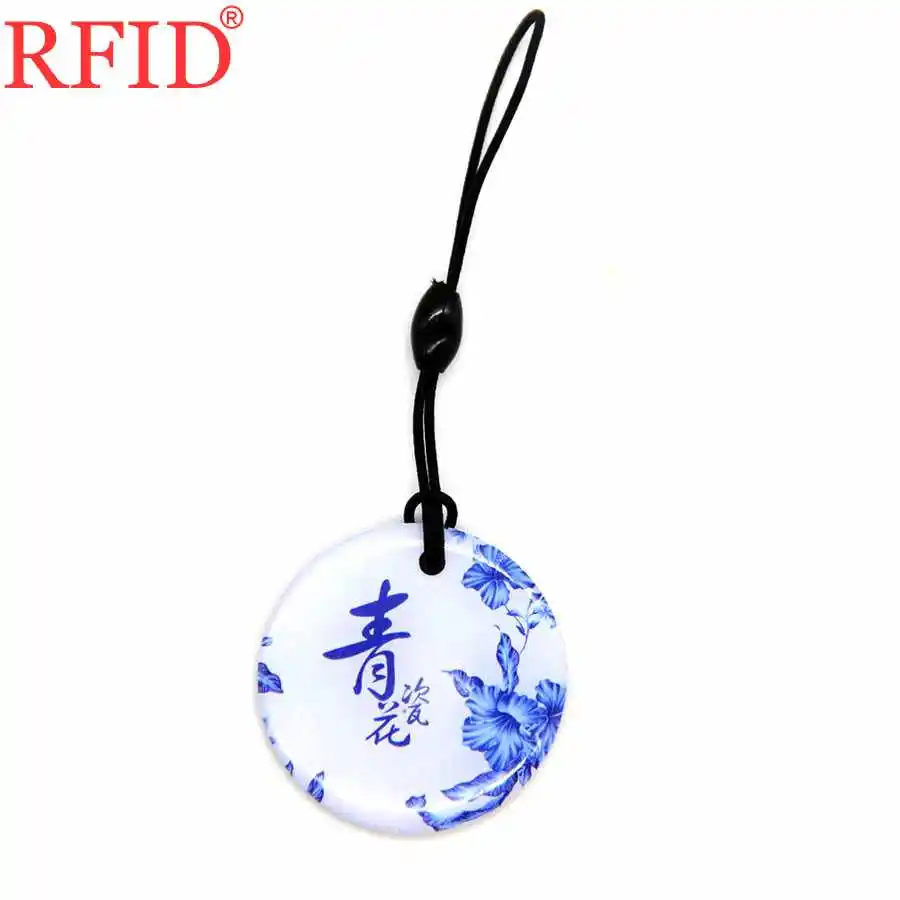UID S50 1K 13,56 Mhz перезаписываемая карта сменный брелок RFID брелок круговой клей жетон дубликат клон значок карта 1 шт