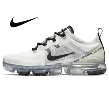 Оригинальные женские кроссовки для бега от Nike Air VaporMax, удобные уличные кроссовки для бега, Спортивная дизайнерская обувь, AR6632-100