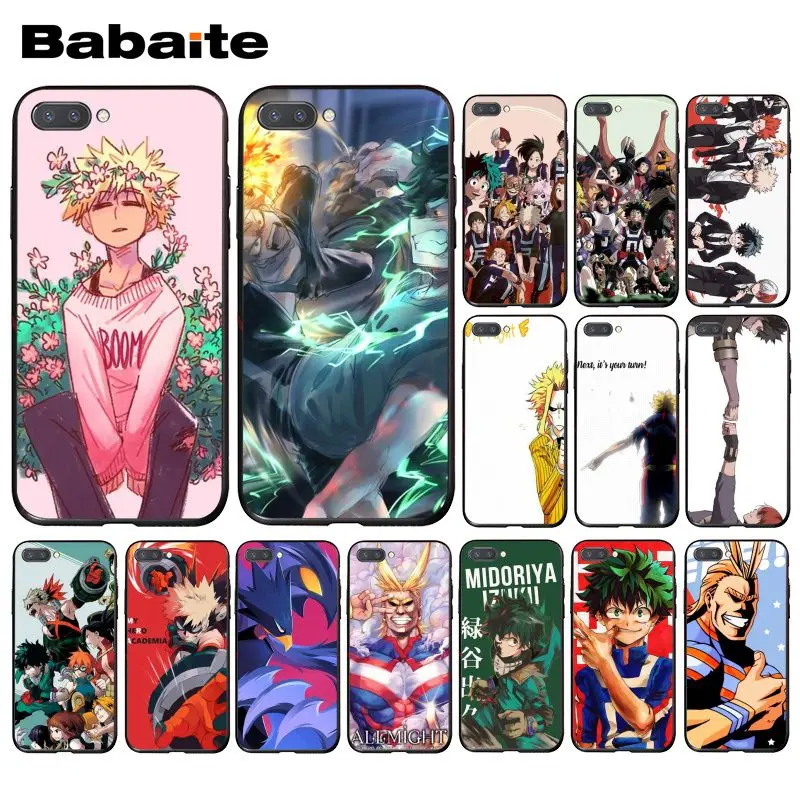 Чехол для телефона Babaite с аниме Моя геройская Академия deku и bakugou Boku без героев Huawei