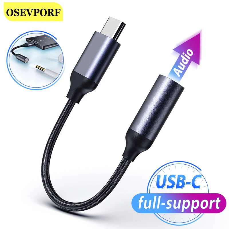 Кабель-адаптер для наушников с разъемами USB Type-C и 3 5 мм | Мобильные телефоны
