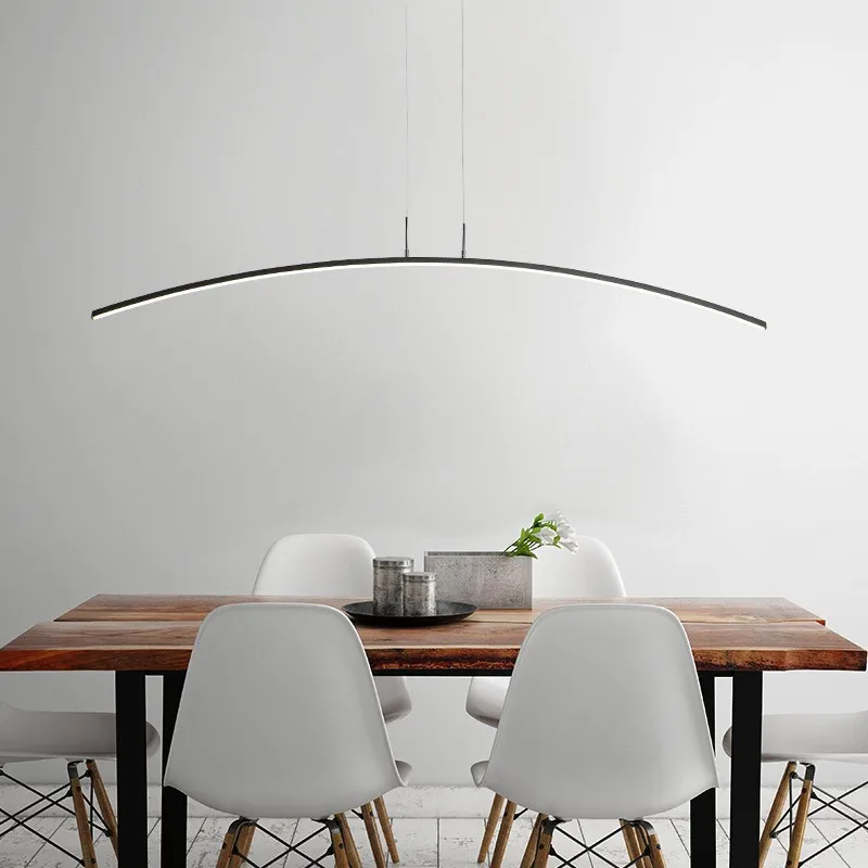 Minimalist Modern LED pendant lights For Diningroom Kitchen lustre suspension hanglamp nordic alumi - 33021049201  Minimalist Modern LED pendant lights For Diningroom Kitchen lustre suspension hanglamp nordic alumi - 33021049201