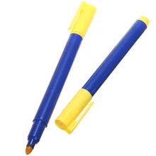 10 шт. 130 мм банковское Контрольное устройство для банкнот ручка тестер поддельный Детектор фальшивых денег маркер фунтов евро долларов банкнот тестер ручка