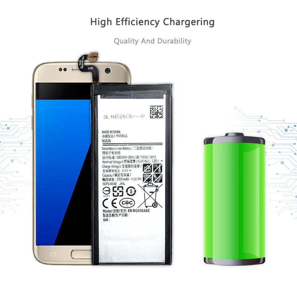 Телефон Батарея для samsung Galaxy S5/S6/S7/S6 S7 Edge/s7 edge G900S SM-G9200 SM-G9280 SM-G9300 SM-G9350 Замена Bateria