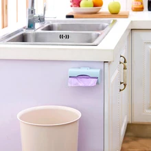 1 шт. удобные коробки для хранения мусора, Кухонный Контейнер, пластиковая коробка, настенный органайзер для ванной комнаты