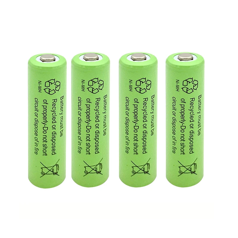Factory Price 12PCs AA 1000mAh 1.2V Ni MH battery for toys, electric