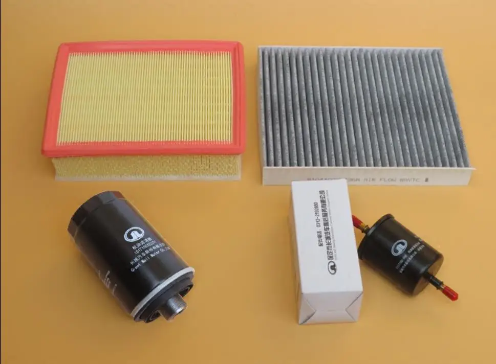 1pcs Oil filter air / fuel / air condition filter for Chinese HAVAL F7 H6 4C20 Engine Auto car motor parts car oil filter,fuel filter