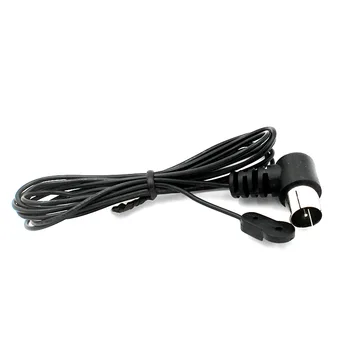 

High Performance TEU Home Theater Male Stereo FM Dipole Radio Antenna AM Indoor PVC 1007 22AWG Receiver Connector HIFI