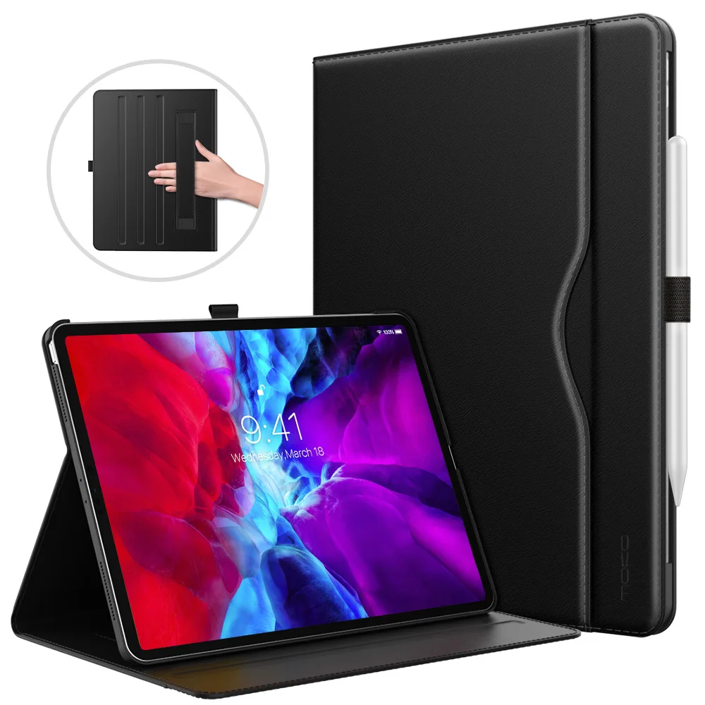 Case For iPad Pro 11 2nd Gen 2020&2018,PU Leather Business Folding