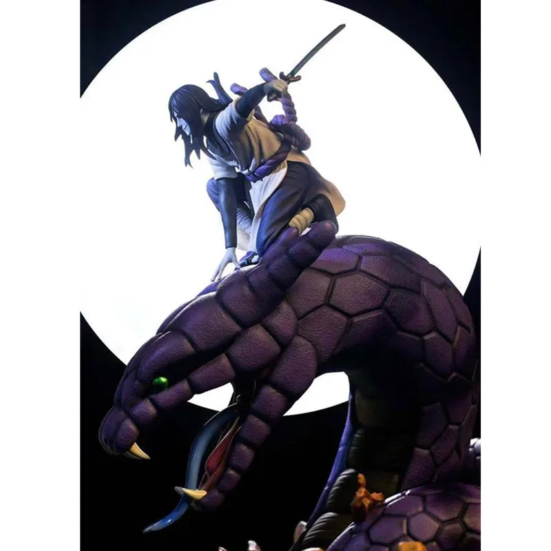 Аниме Наруто GK Orochimaru смола статуя фигурка Коллекция Модель игрушки A153