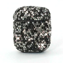 Подарочный защитный чехол со стразами модный пылезащитный чехол против потери роскошный легкий декоративный практичный для наушников Apple