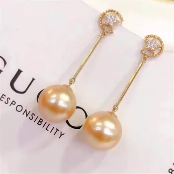 

NEW ARRIVAL 925 Sterling Silver Earrings Mountings Findings Settings Jewelry Parts Fittings Accessories for Pearls Beads Stones