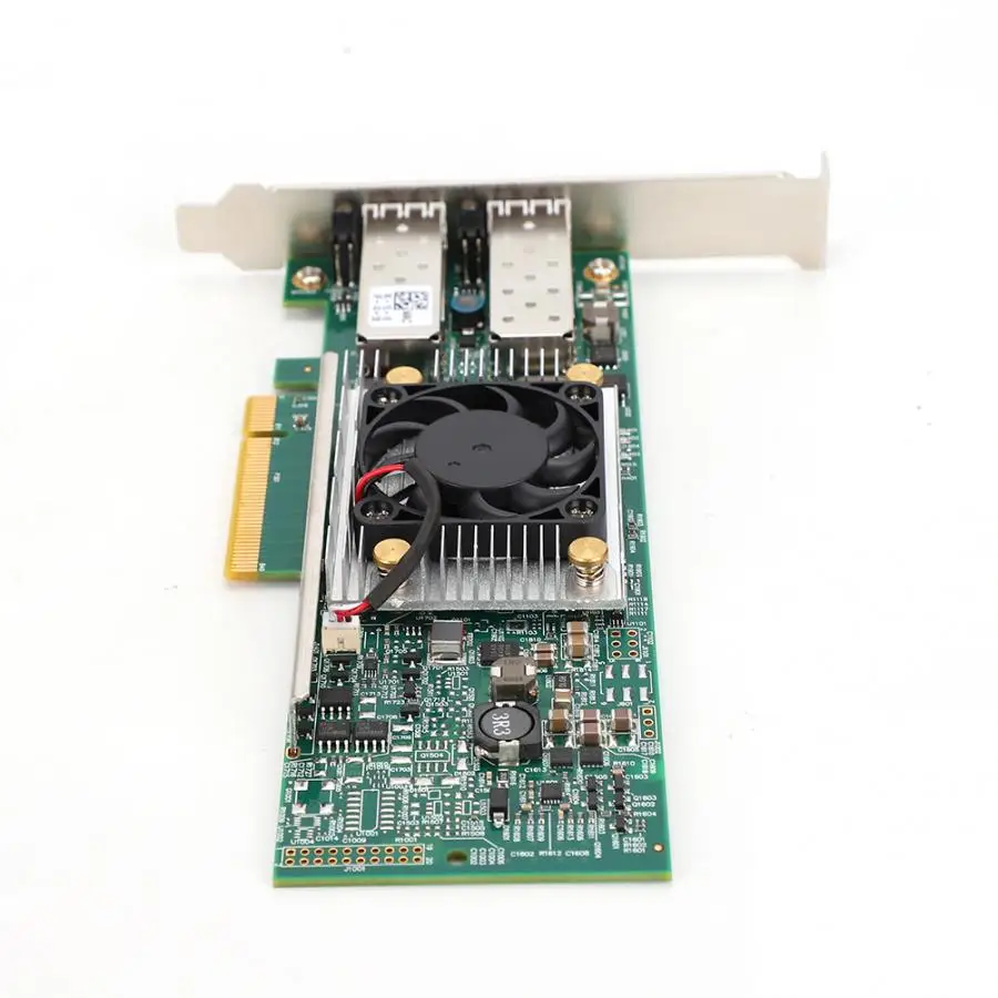 Для Broadcom BCM57810S SFP сетевая карта 10 Гб Двухпортовая оптическая волоконная сетевая карта 10 Гбит/с сетевая карта для HP 530SFP