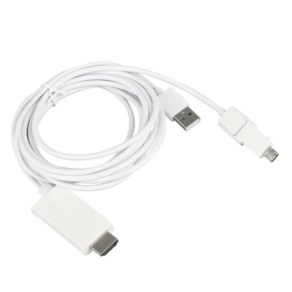 Изысканно разработанный прочный для Android сотового телефона Micro-USB MHL до 1080 P ТВ Кабельный адаптер MHL к HDMI