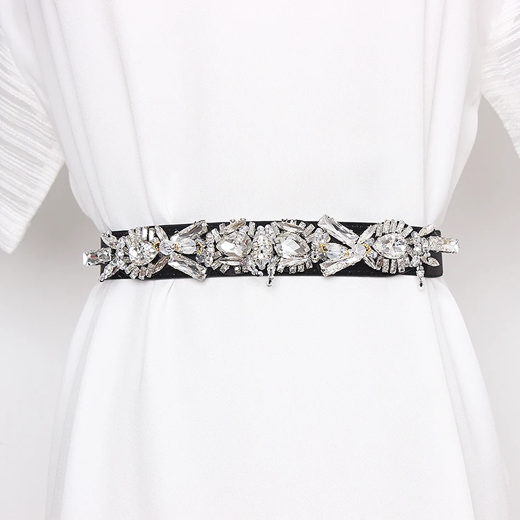 Luxury Geometrical Glass Rhinestone 