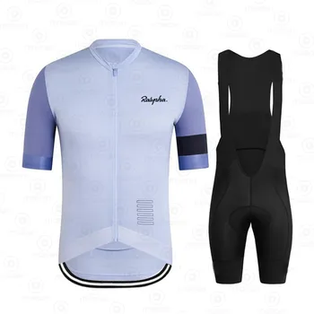 

2020 Pro Team Cycling Jersey Men Cycling Set Short Sleeve Breathable Maillot Ropa Ciclismo summer Cycling Clothing bib shorts