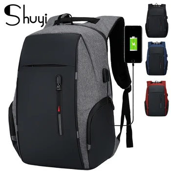

Multifunctional Men's Backpack Fashion Oxford Cloth Waterproof Business Laptop Backpack large Capacity Travel Bag School Bag