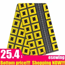 Tqdновое поступление хлопок африканская восковая ткань настоящий голландский воск 6 ярдов/шт для свадебного рождественского платья