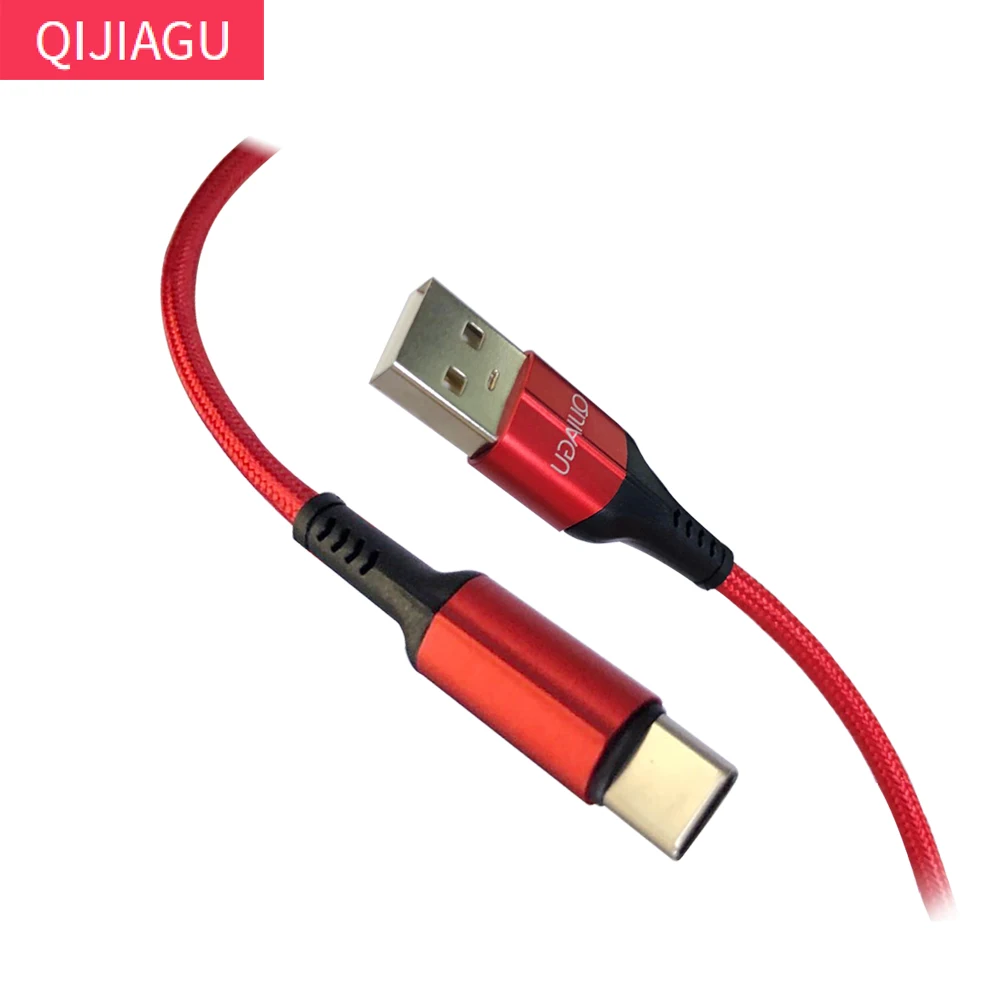 

QIJIAGU Fast Charging Micro usb Micro Type C USB Cable Charger Data Cable Wire For Samsung-Huawei-Xiaomi Cord Phone 1M