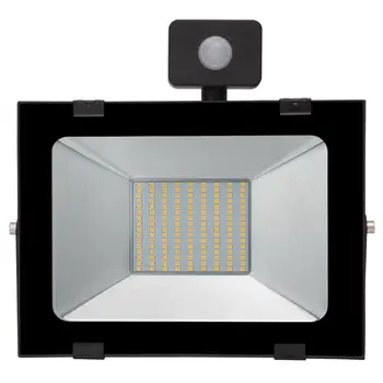 

From CZ Ultra-thin LED Spot Light Warm White With Sensor 100W 220V Waterproof For Basketball Court Football Field Garden Yard