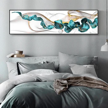 

AAHH Landscape Abstract Big Size Posters Painting Wall Art Canvas Picture Print for Living Room Home Decor No Frame