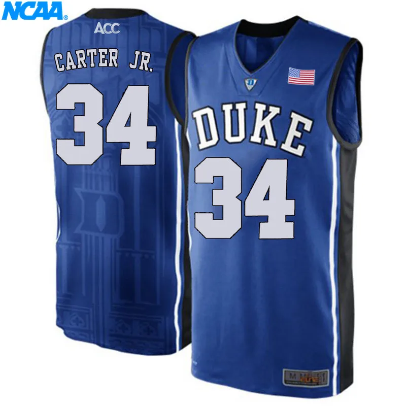 Новое поступление высокое качество Clemson Tigers YESHUA#1 Duke CARTER JR.#34 футболка колледжа Джерси S-XXXL - Цвет: 9