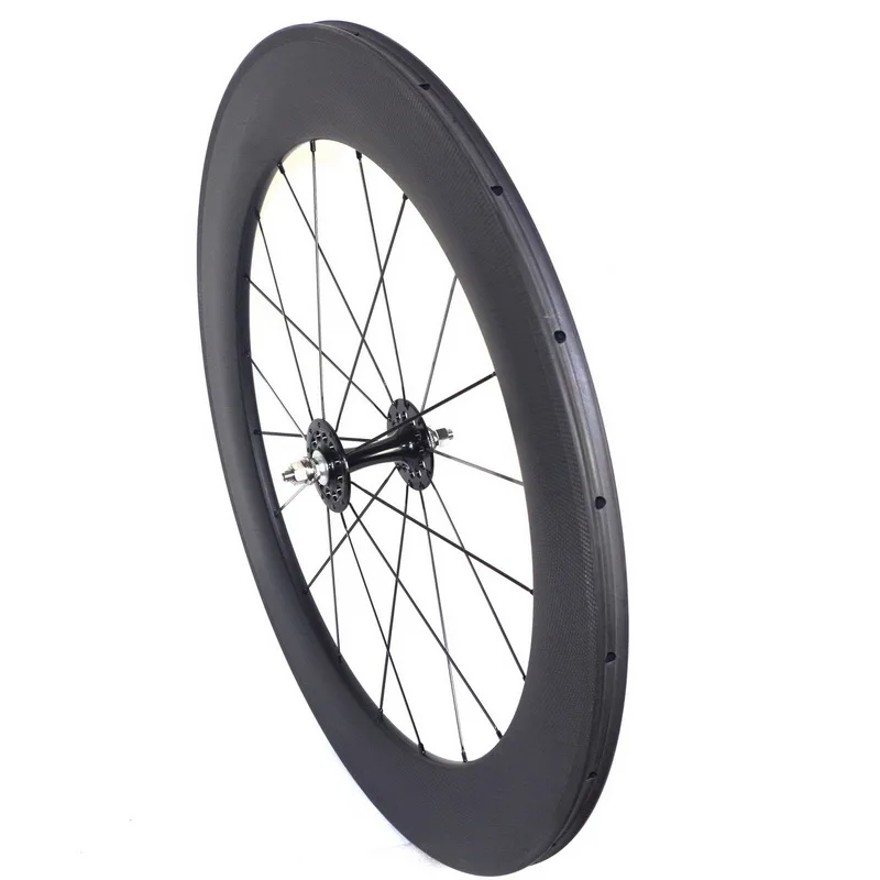 Fixed Gear Карбон колеса углерода трек 88 мм Глубина 23 ширина один Скорость