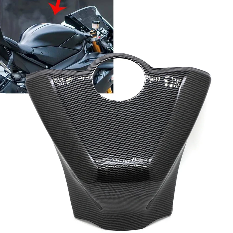

Motorcycle Oil Fuel Gas Tank Cover Guard Protector For Yamaha YZF R1 YZFR1 2015 2016 2017 2018 2019 2020 YZF-R1 ABS Carbon Fiber
