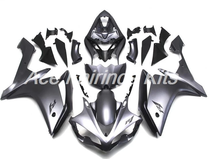4 бесплатные подарки ABS Полный Обтекатель подходит для Yamaha YZF1000 R1 2007 2008 07 08 YZF R1 кузов на заказ обтекатели комплект серый