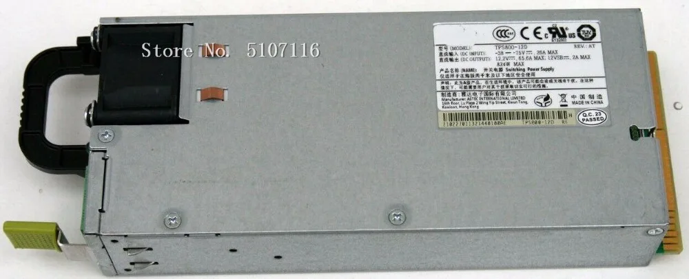 Для TPS800-12D 824W DC/DC Питание 38-72VDC до 12V 65A DC Питание