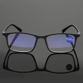 

Fashion Anti-Blue Light Ultralight Men Computer Reading Glasses For Women Presbyopia Reader Vintage Square Reading Glasse