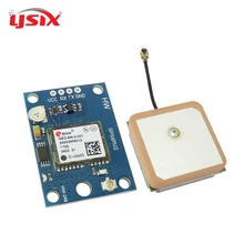 GY-NEO6MV2 novo módulo NEO-6M gps 3v-5v neo6mv2 com controle de vôo eeprom mwc apm2.5 grande antena para arduino